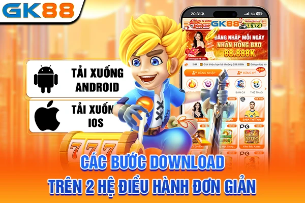 Các bước download trên 2 hệ điều hành đơn giản