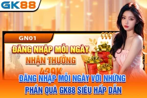 Đăng Nhập Mỗi Ngày Với Những Phần Quà GK88 Siêu Hấp Dẫn