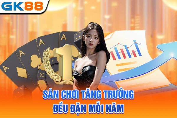Sân chơi tăng trưởng đều đặn mỗi năm