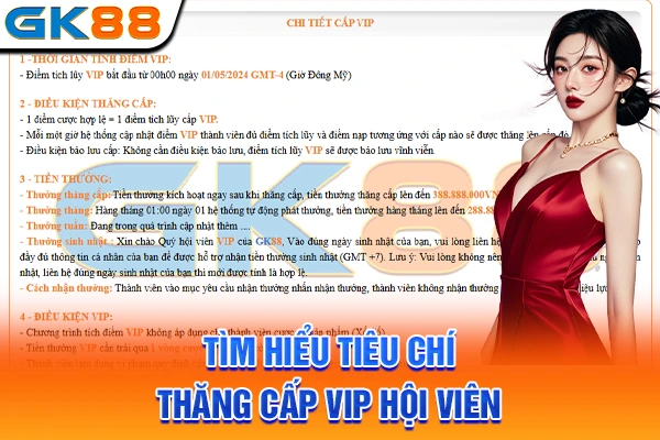 Tìm hiểu tiêu chí thăng cấp VIP hội viên